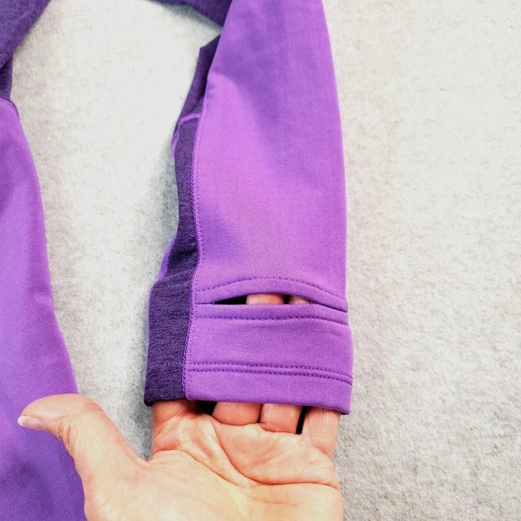 RM Running Man Pullover Womens Medium Purple Athletic Top Hot Chocolate 5K 15K - Picture 6 of 15